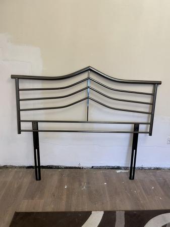 Image 1 of Metal headboard for double bed