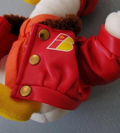 Image 9 of Duck Soft Toy Pilot. Size: 9.1/2" Tall.