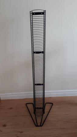 Image 1 of CD rack - will hold 80 CDs