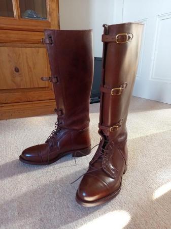 Image 2 of Ian Harold Polo Riding Boots size 5