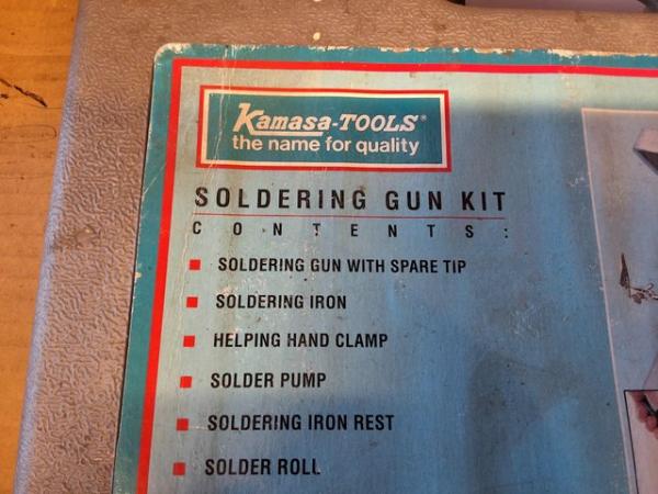 Image 4 of kamasa Tools soldering Gun Kit