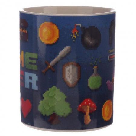 Image 2 of Collectable Porcelain Mug - Game Over Design. Free Postage