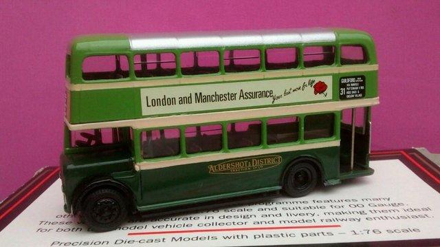 Image 2 of Aldershot & District Lance K4 diecast model bus by Maintrack