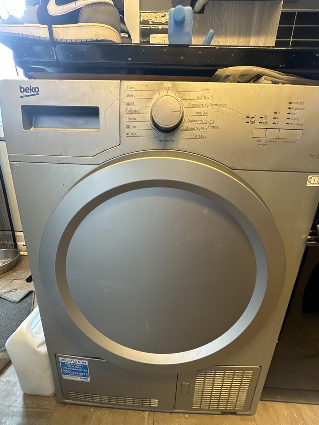 Preview of the first image of Beko condenser dryer unit.