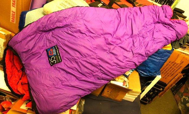 Preview of the first image of Mountain Equipment Snowline Sleeping Bag.