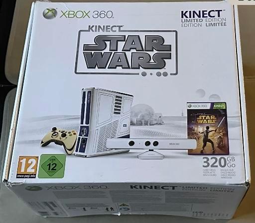 Image 1 of Microsoft Xbox 360 Limited Edition Kinect Star Wars 320Gb Co