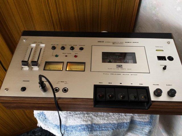 Preview of the first image of Two vintage Akai tape decks - from 1978.