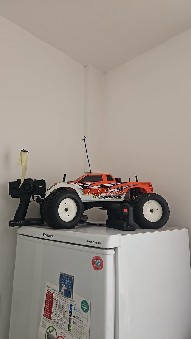 Preview of the first image of Tamiya tnx 5.2r nitro car.