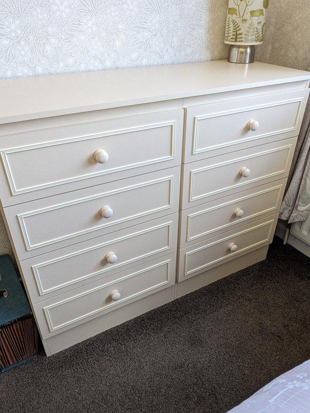 Preview of the first image of DOUBLE CHEST OF DRAWERS.