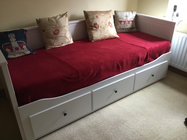 Preview of the first image of IKEA Day Bed, used twice, excellent condition..