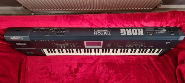 Image 1 of Korg Triton Extreme 72 KeyBoard with MOSS card and 3 gig RAM