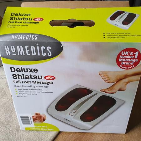 Image 3 of Homedics Deluxe Shiatsu Foot massager with heat