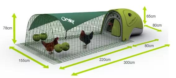 Preview of the first image of Omlet Eglu Classic 2 meter Run Brand New in Box.