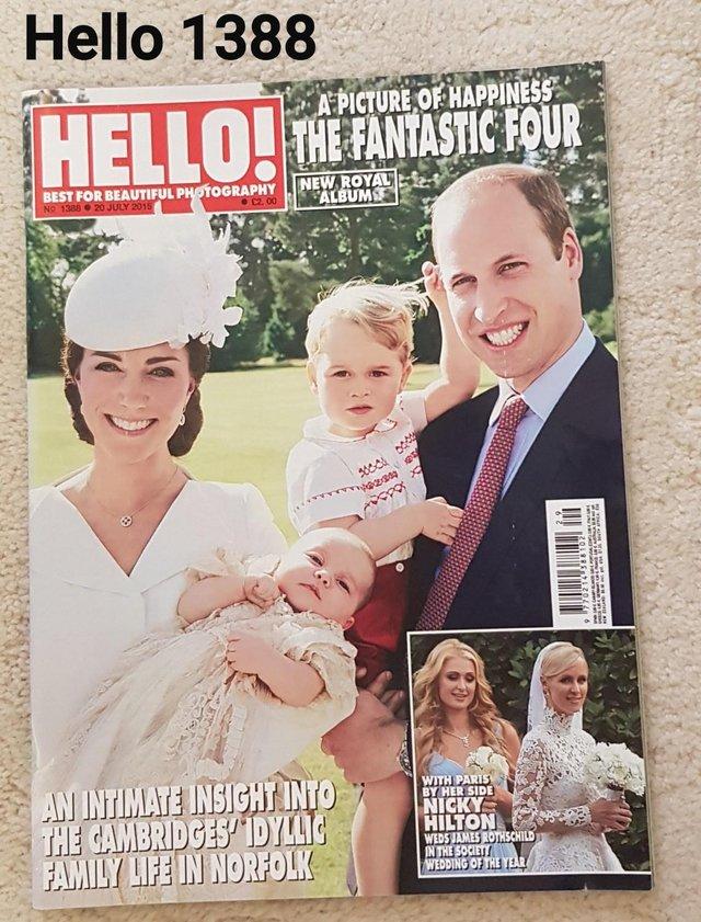 Preview of the first image of Hello Magazine 1388 - Cambridge Family/Nicky Hilton Weds.