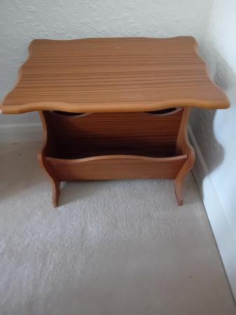 Image 1 of 2 magazine rack tables for sale