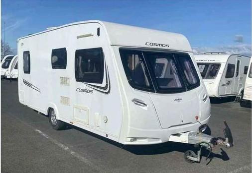 Preview of the first image of Lunar Cosmos 534 fixed Bed caravan7 Dorema Awning.