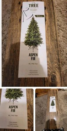 Image 1 of Aspen Fir 6ft Christmas Tree Excellent Condition