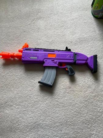 Image 2 of Fortnite nerf gun in good used condition