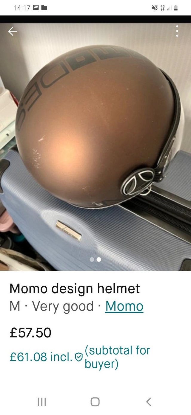Preview of the first image of Mens momo design helmet.