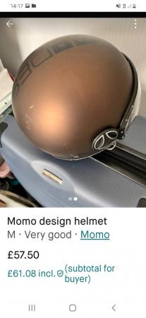 Image 1 of Mens momo design helmet