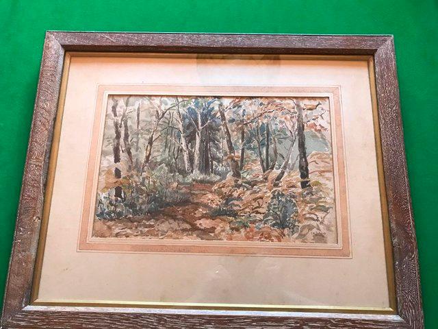Preview of the first image of Burnham Beeches framed painting.