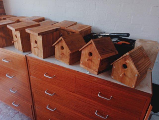Preview of the first image of Bird boxes made to last in 1 inch wood.