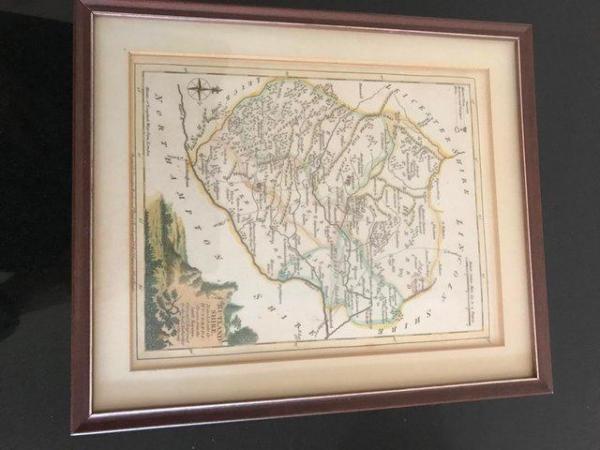 Image 1 of Rutland Map - has been kept in frame