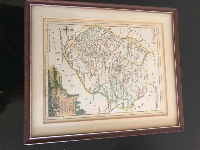 Preview of the first image of Rutland Map - has been kept in frame.