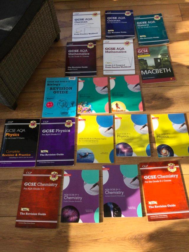 Preview of the first image of Various GCSE AQA Revision Books.