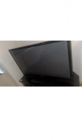 Image 2 of Samsung Plasma 43” non smart tv w/remote.