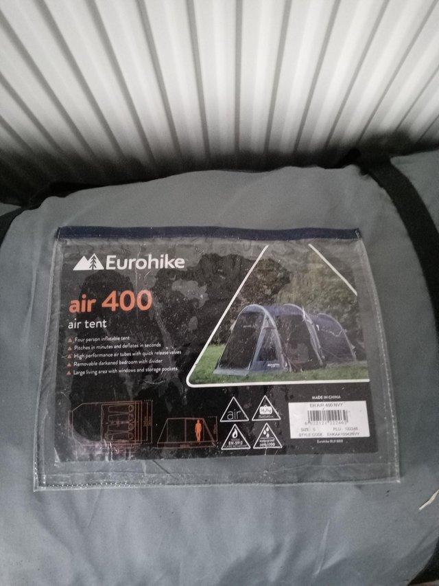 Preview of the first image of Eurohike Air 400 4 person tent.