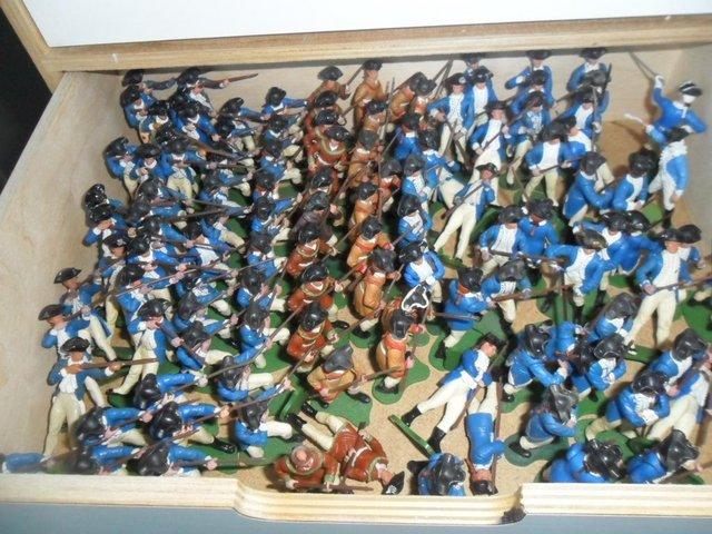 Preview of the first image of Britians toy soldiers AWI Swoppets 1960/70's.