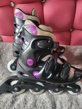 Image 3 of No fear inline skates adult size 5-8