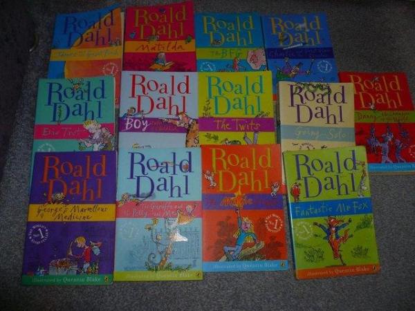 Image 1 of Roald Dahl 13 Book Set................