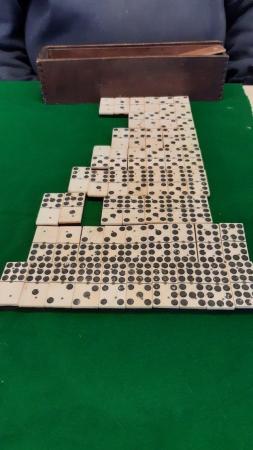 Image 2 of Antique Dominoes set of double 9s