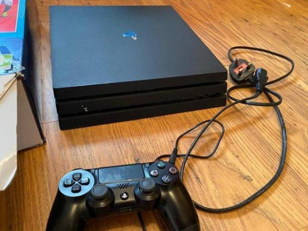 Image 3 of PS4 Pro Playstation Pro 1TB with box good condition