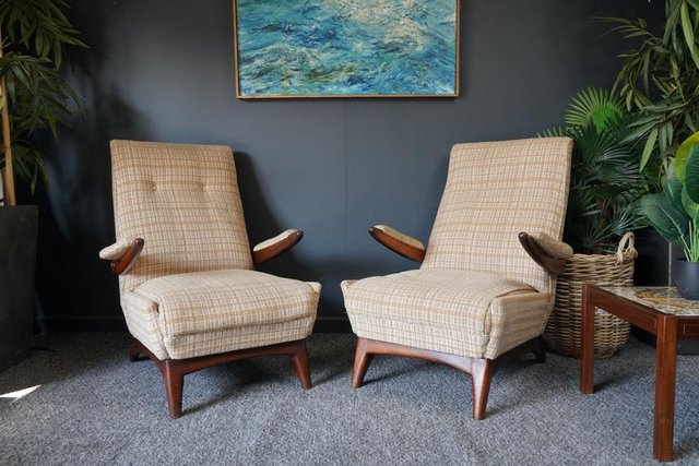 Image 3 of Mid Century Greaves & Thomas Rosewood Armchairs