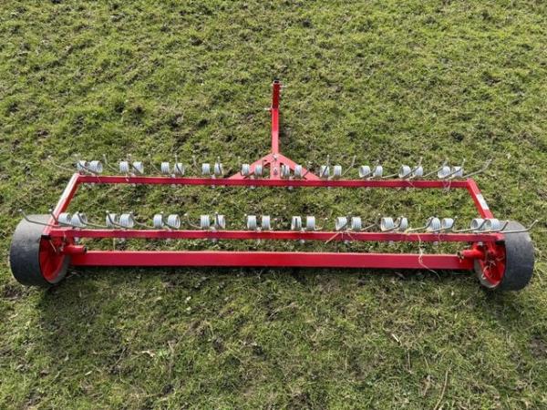 Image 6 of Tow-behind grass rake for grass/pastures