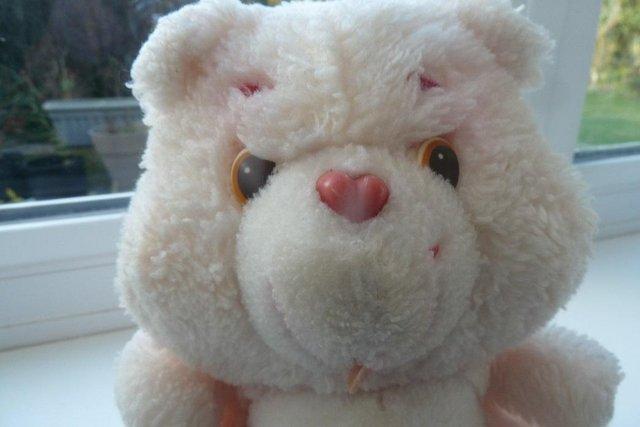 Image 3 of Pink and white 1983 Cheer Care Bear