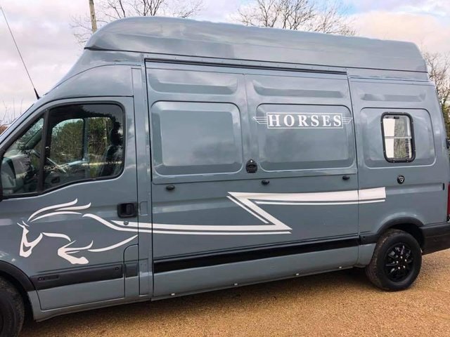 Preview of the first image of 3.5t Renault Master Horse Box Extra High Top.