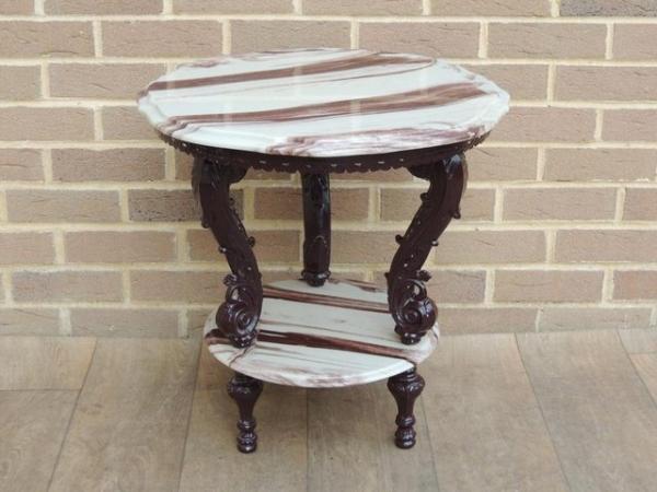 Image 2 of Marble Console (UK Delivery)