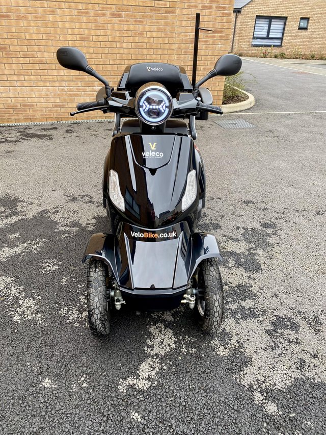 Preview of the first image of Veleco Faster road scooter in excellent condition.