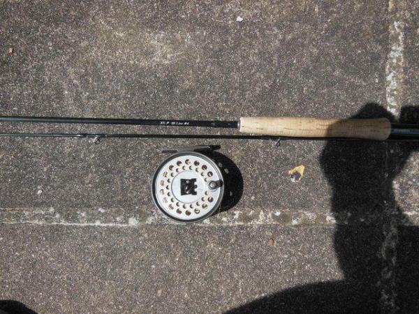 Image 1 of Snowbee fly R 8ft XS-P aftm 4 as new & Hardy reel with line
