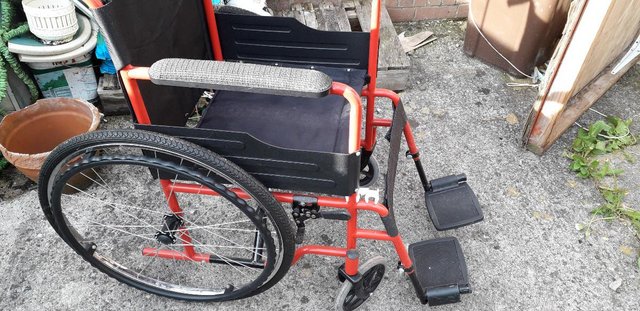 Preview of the first image of Self Propelled Wheelchair.