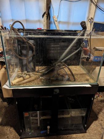Image 3 of 36" x 20" x 20" fish tank with sump