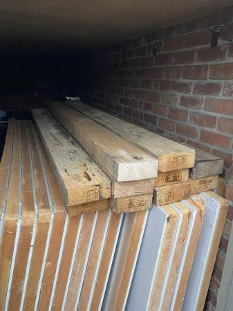 Image 2 of Timber joists , used 7x3. 2.8 m long