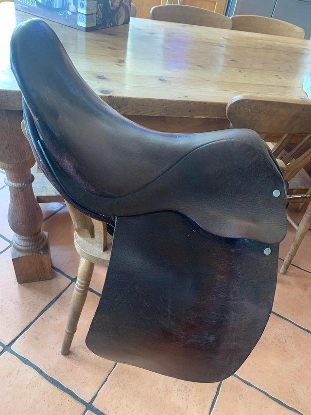 Preview of the first image of 15” General Purpose saddle, to fit 13.2hh.