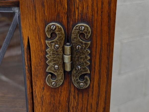 Image 24 of AN OLD CHARM LIGHT OAK BOOKCASE DVD CD DISPLAY CABINET UNIT