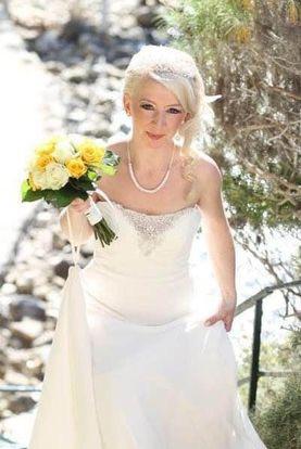 Image 1 of Madeline Gardner Chiffon Wedding Dress