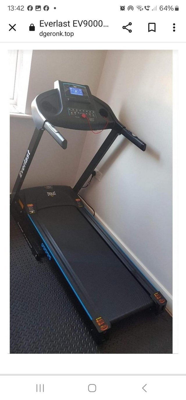 Preview of the first image of 3 x hardly used exercise machines.
